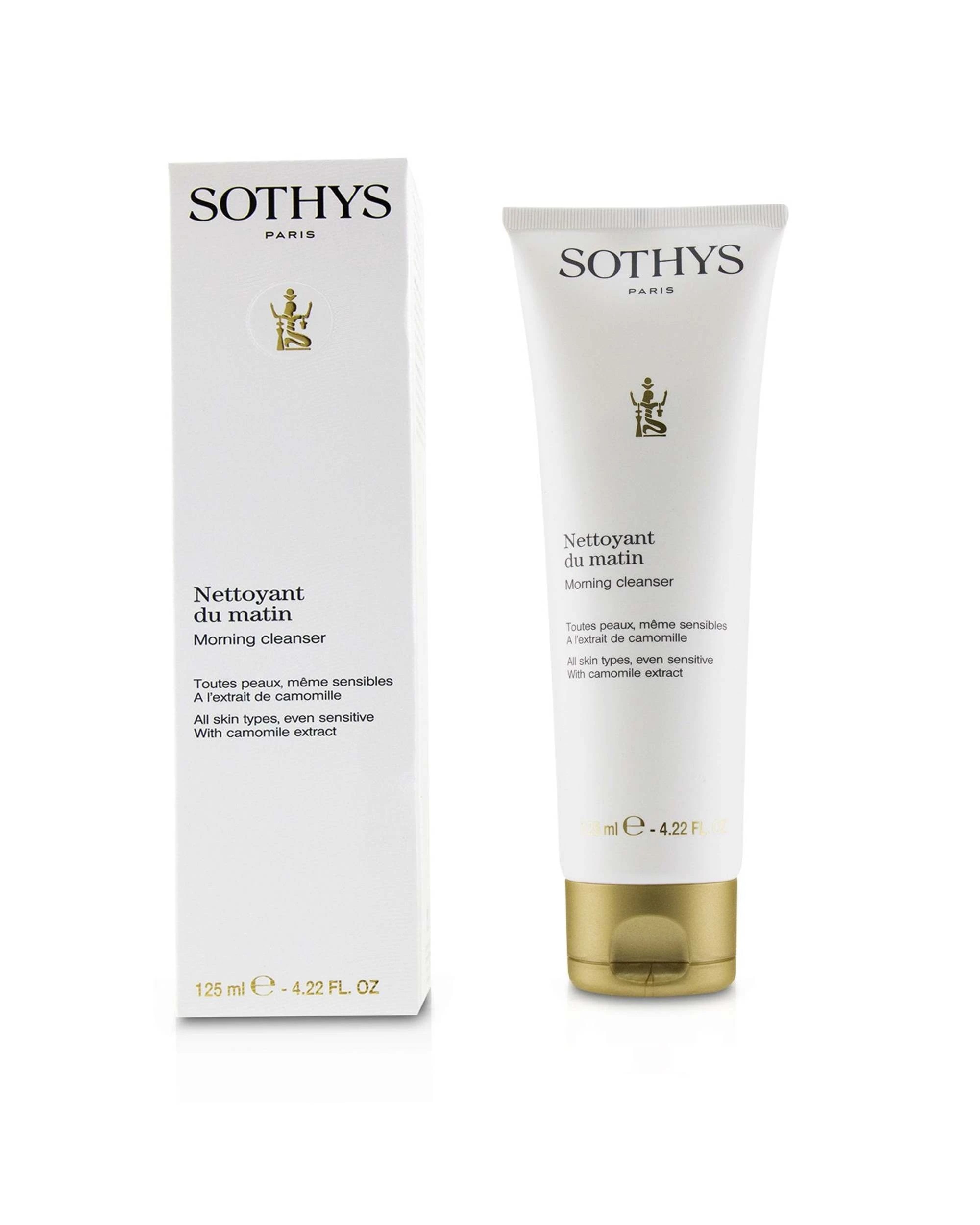 2 Sothys Morning Cleanser - For All Skin Types, Even Sensitive , With Camomile Extract  125ml/4.2oz, 2 of 3