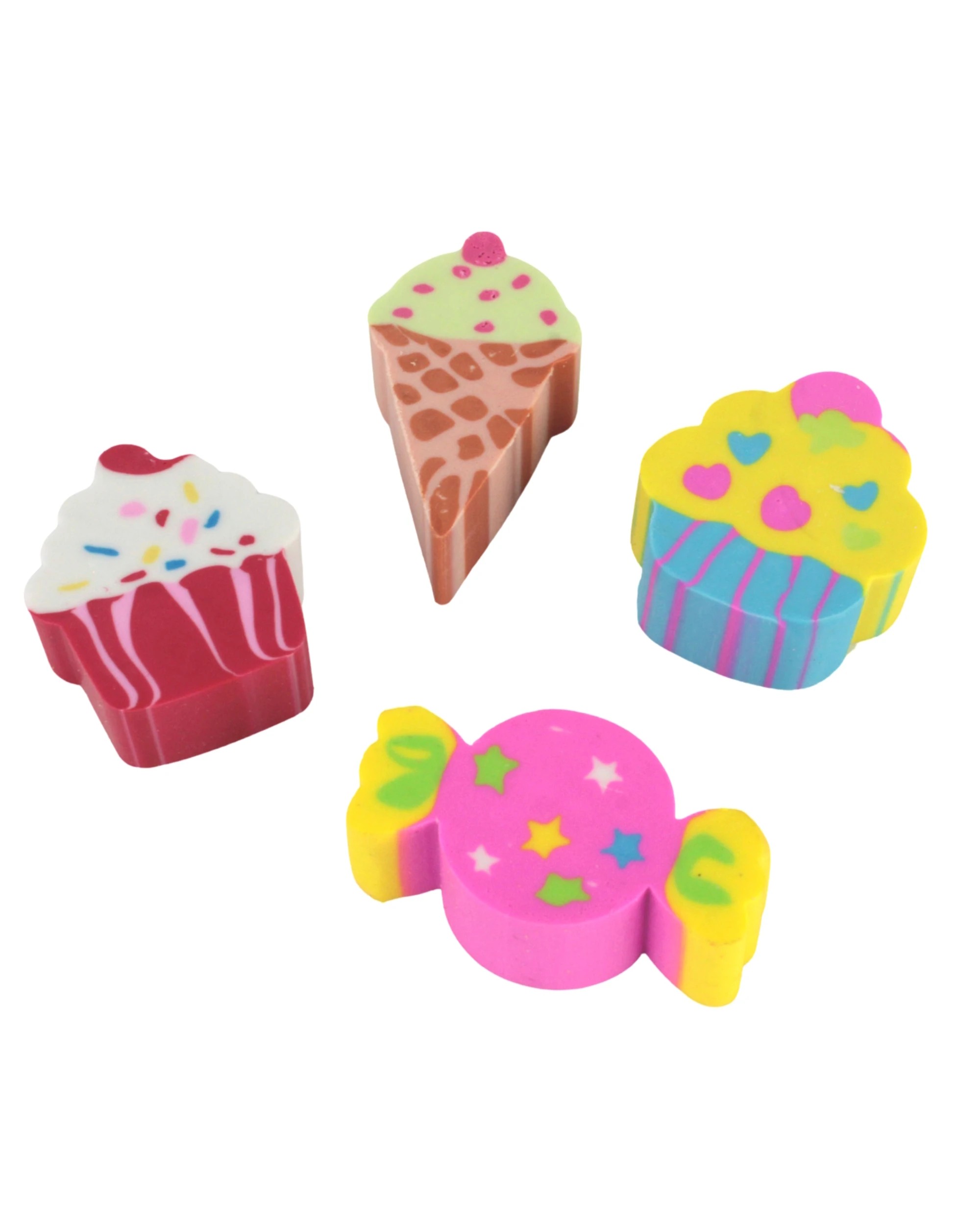 1 Colouring Kids Sweet Treat Erasers Pack of 8 - Multi, 1 of 1