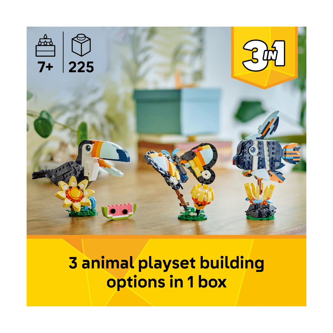 3 LEGO Creator Wild Animals: Tropical Toucan 31173, 3 of 10