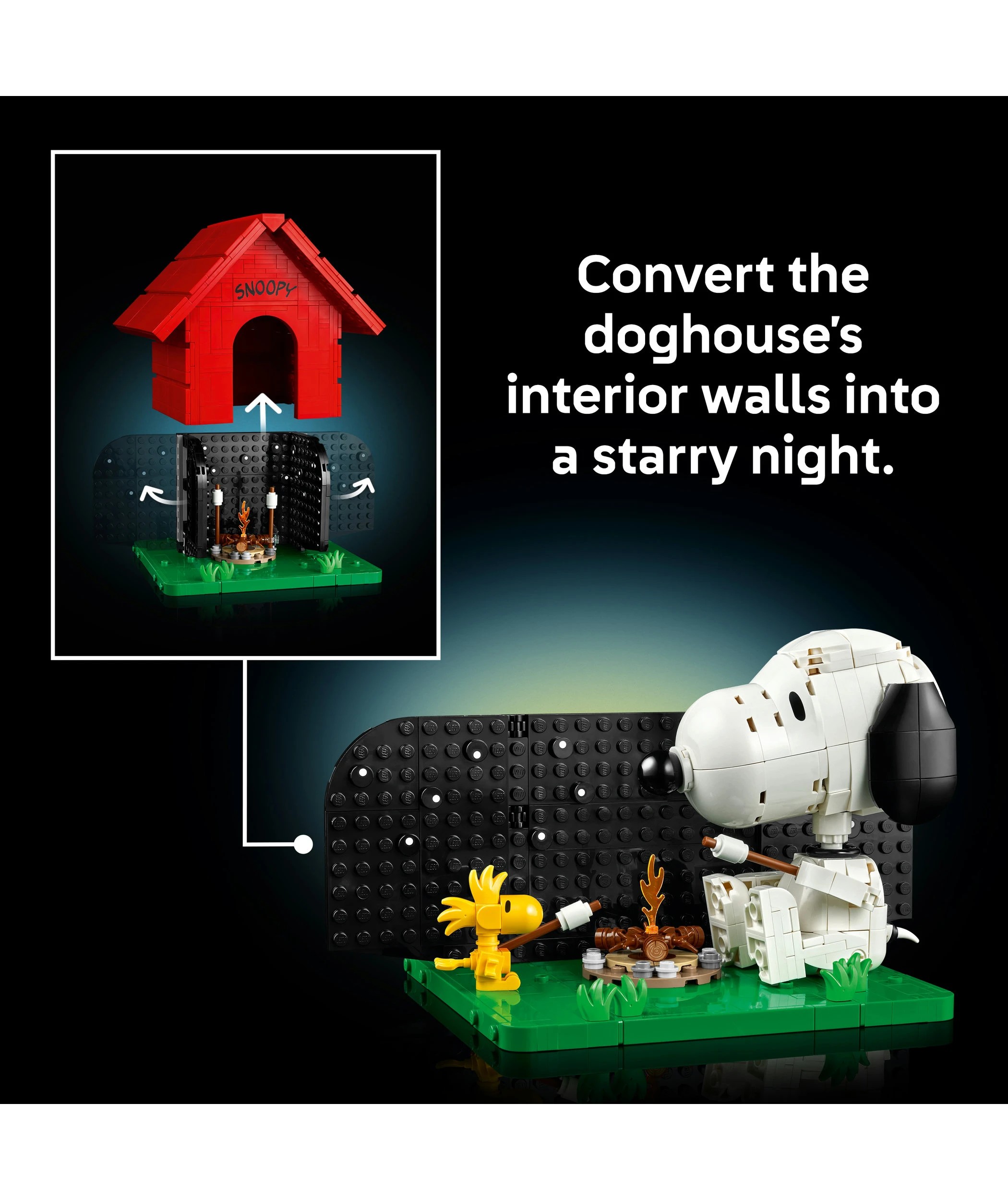7 LEGO Ideas Peanuts: Snoopy's Doghouse 21368, 7 of 9