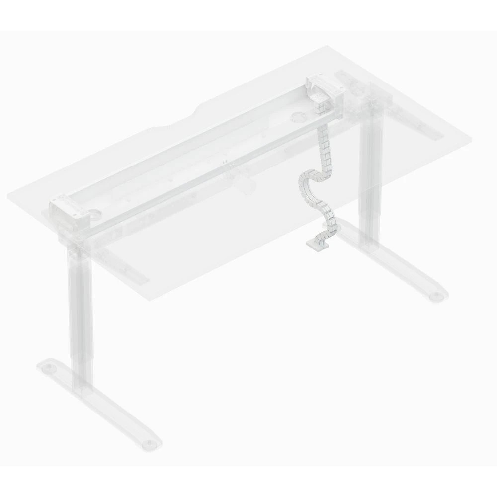 2 Stilford Cable Tray for S2 Sit Stand Electric Desk Office Furnishing Accessories Parts, 2 of 4