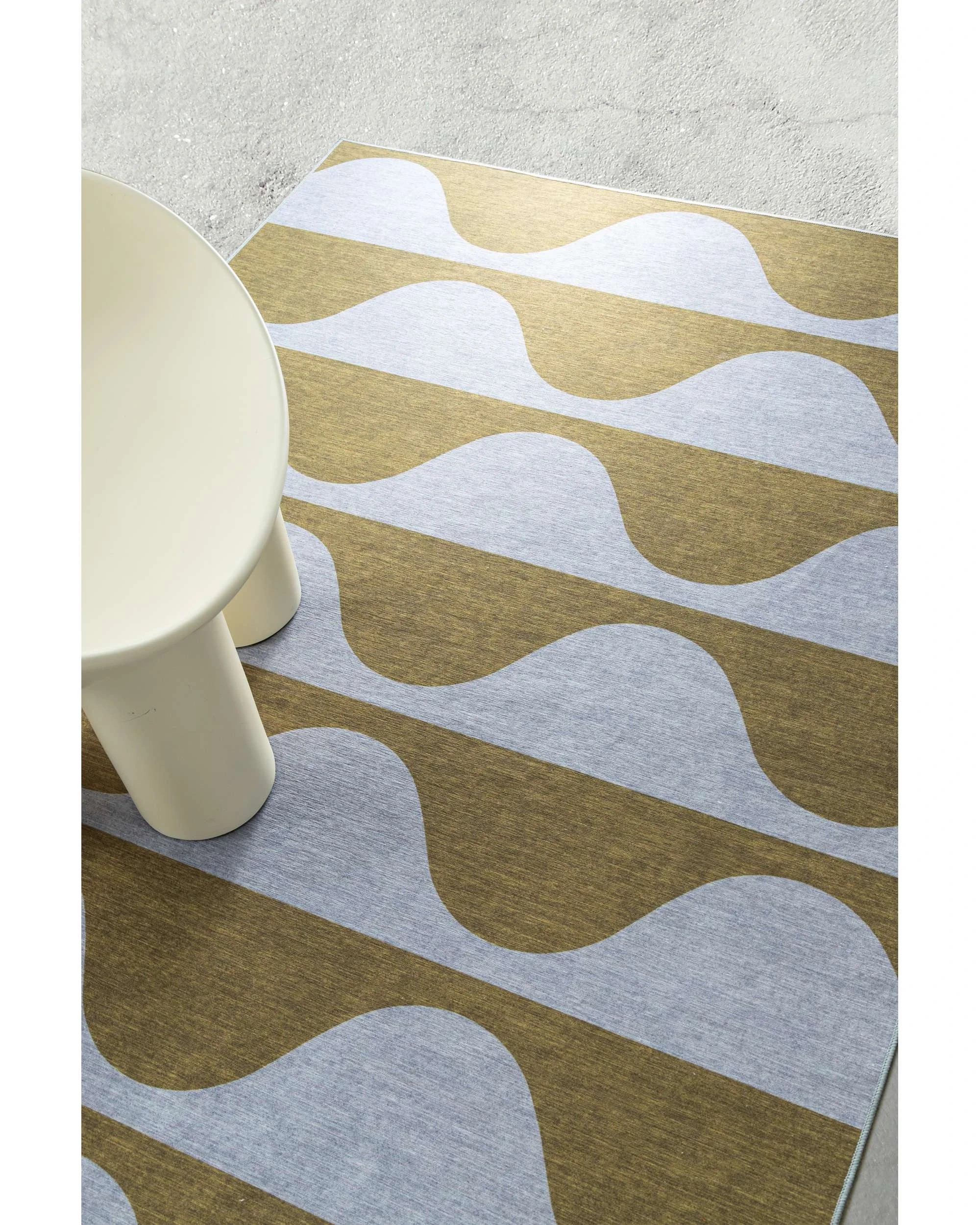 3 Loopsie Wynwood Wave Stripe Indoor Outdoor Washable Rug-330cm x 240cm - Blue, 3 of 8
