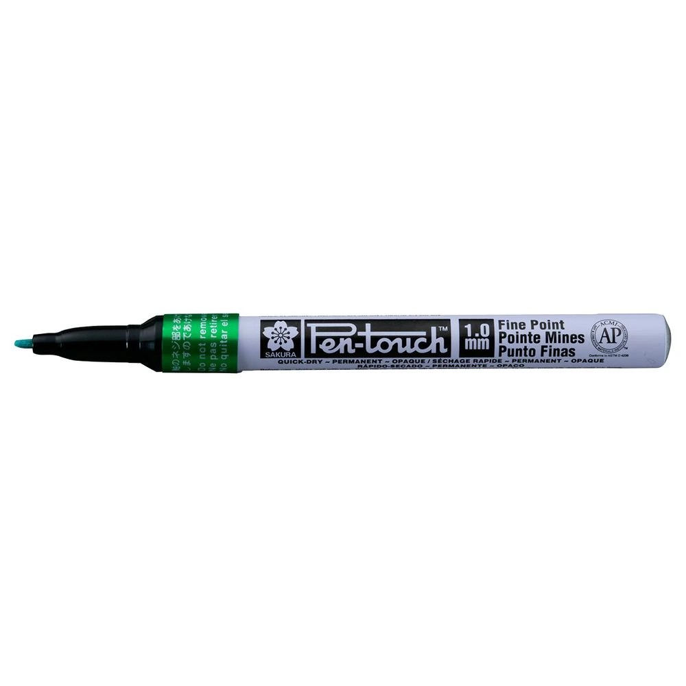 2 Sakura Pen-touch Paint Marker 1mm Green, 2 of 5