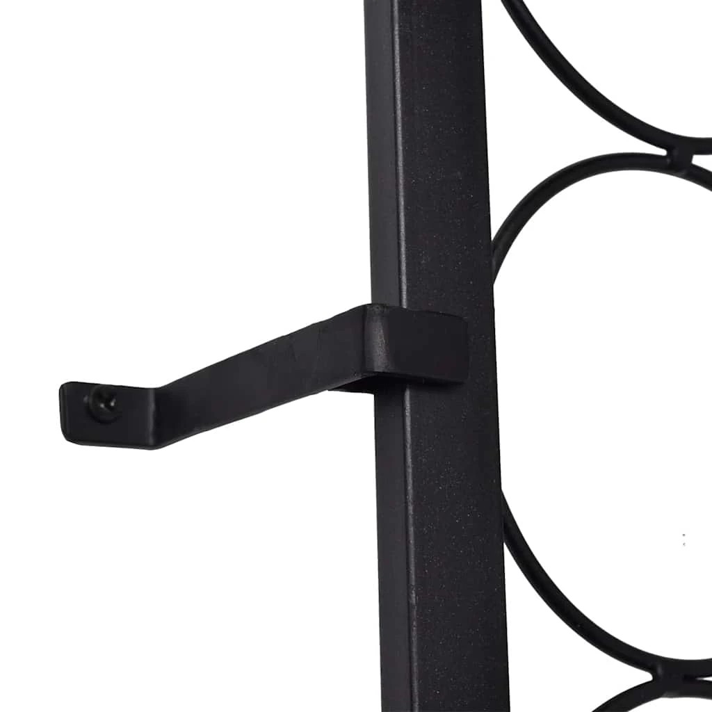 4 Vidaxl Wine Rack Bottle Holder - Black, 4 of 7