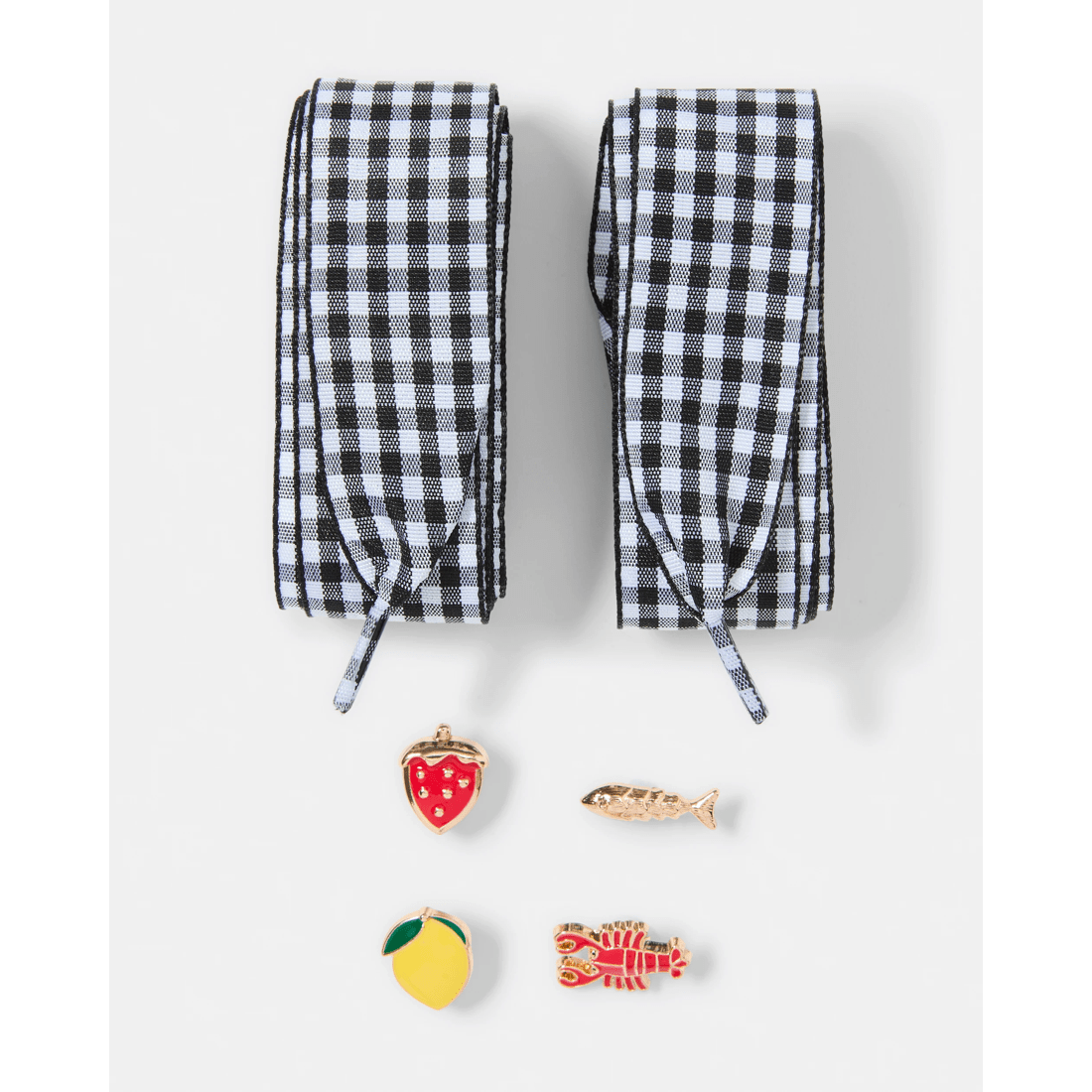 1 6 Pack Shoe Charms and Lace Set, 1 of 3