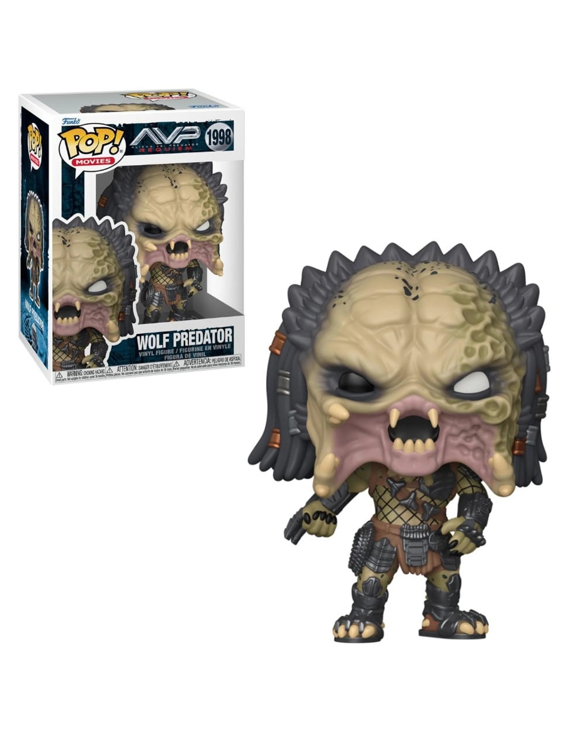 1 Alien Vs Predator Requiem Wolf Predator Funko POP! Vinyl, 1 of 6