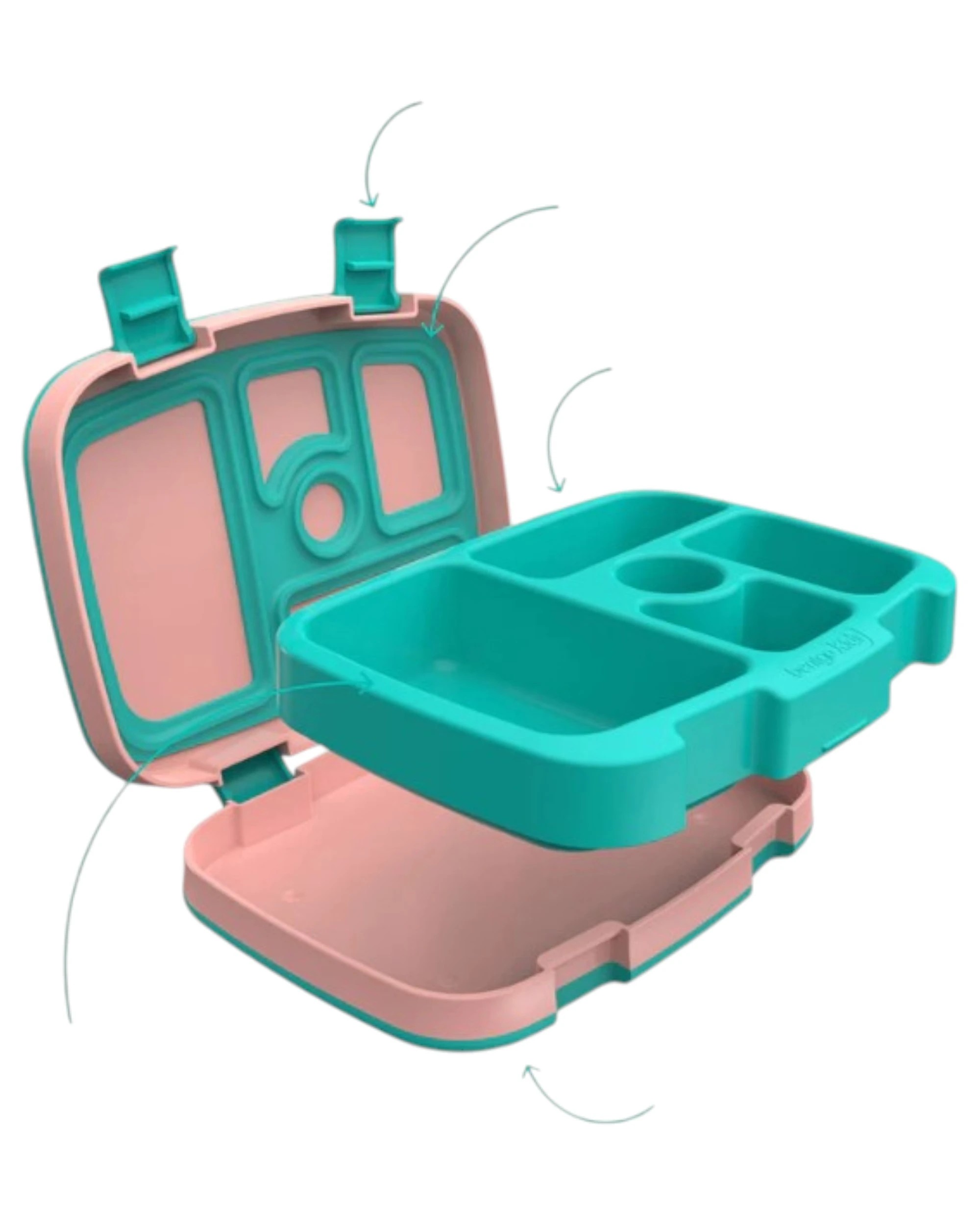 2 Bentgo Kids Prints Lunch Box Container Storage - Multi - Multi, 2 of 2