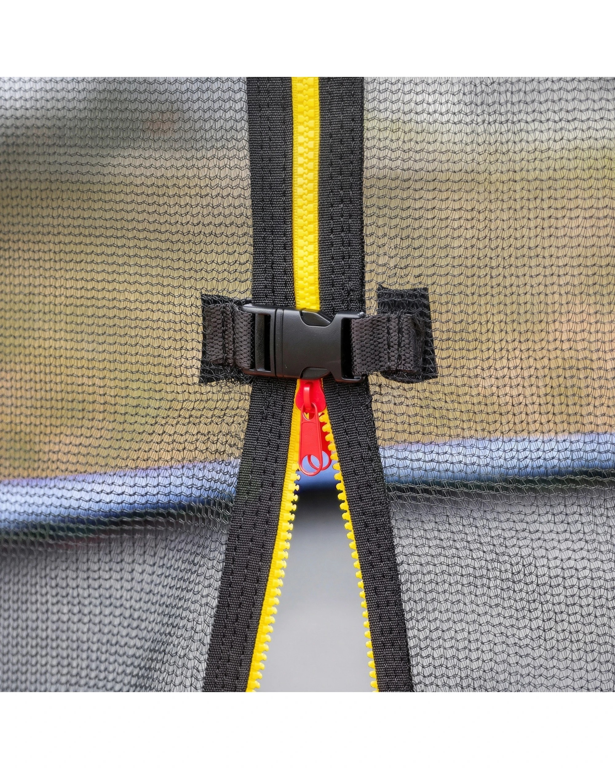 6 Kahuna 16ft 12 Pole Trampoline Replacement Safety Pad and Inner Net Outdoor Enclosure Netting - Orange, 6 of 7