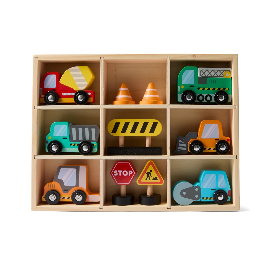4 Wooden Construction Vehicle Set, 4 of 10