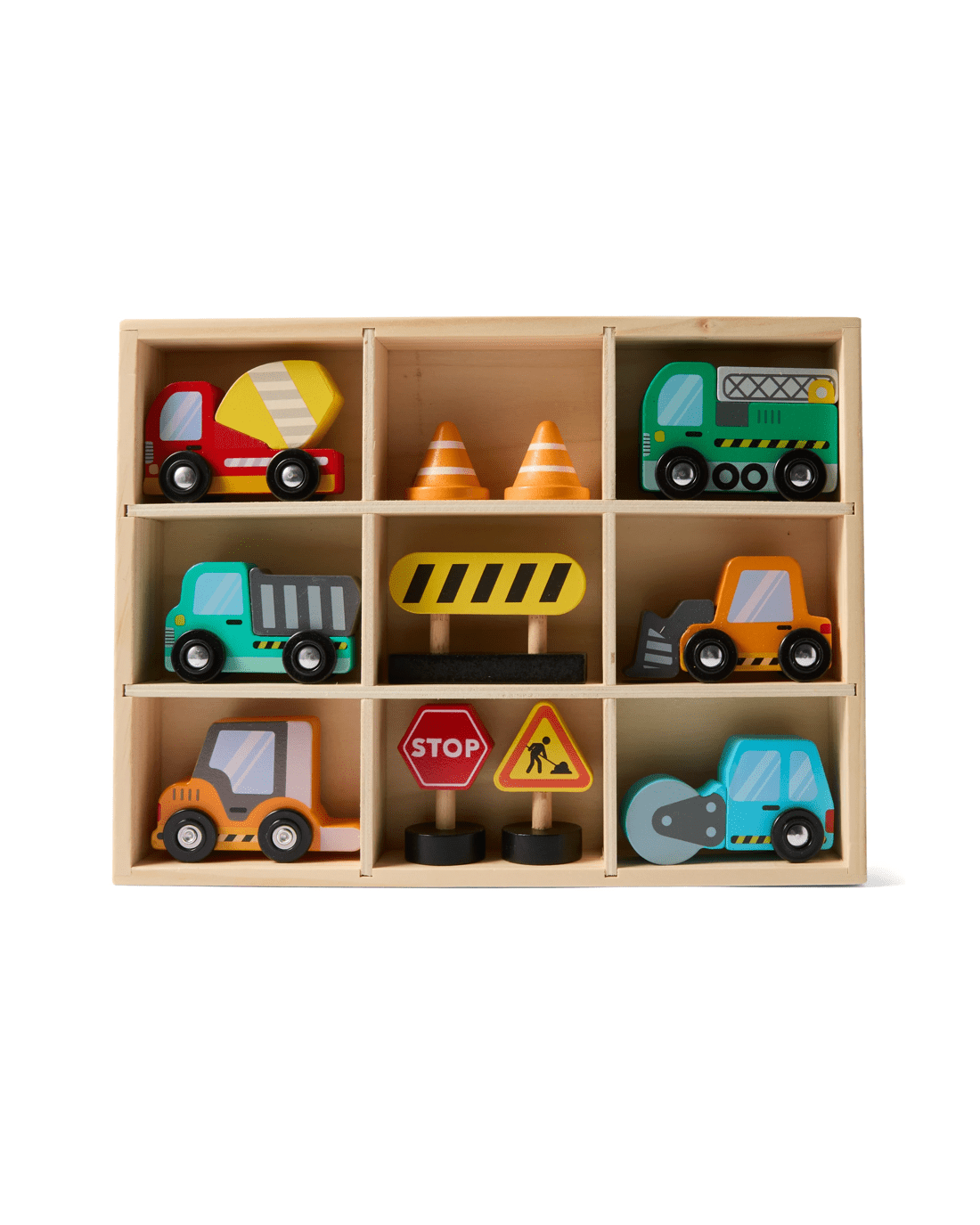 4 Wooden Construction Vehicle Set, 4 of 10