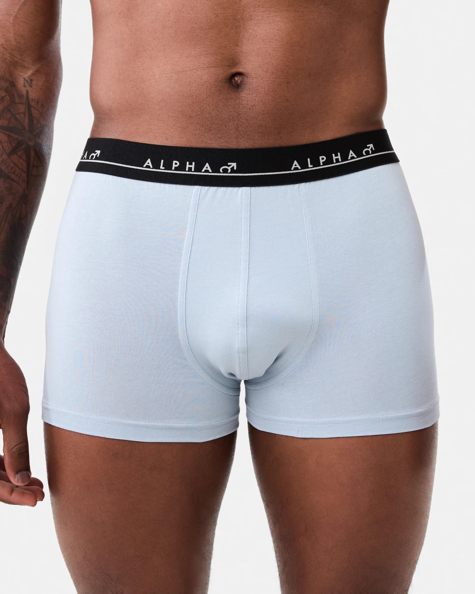 3 5 Pack Plain Trunks Multi Blu, 3 of 10