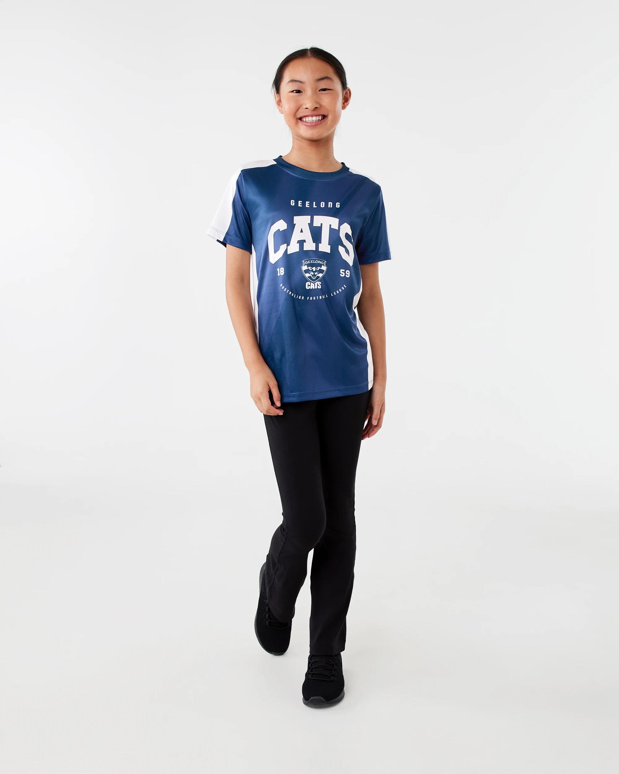 7 Official AFL Youth Training T-shirt Geelong, 7 of 8