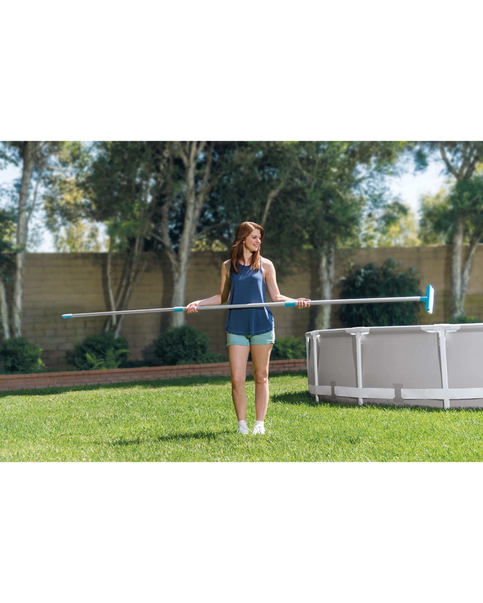5 Intex 2PK 10" Wall Brush Above Ground Swimming Pool Cleaner - Grey, 5 of 6