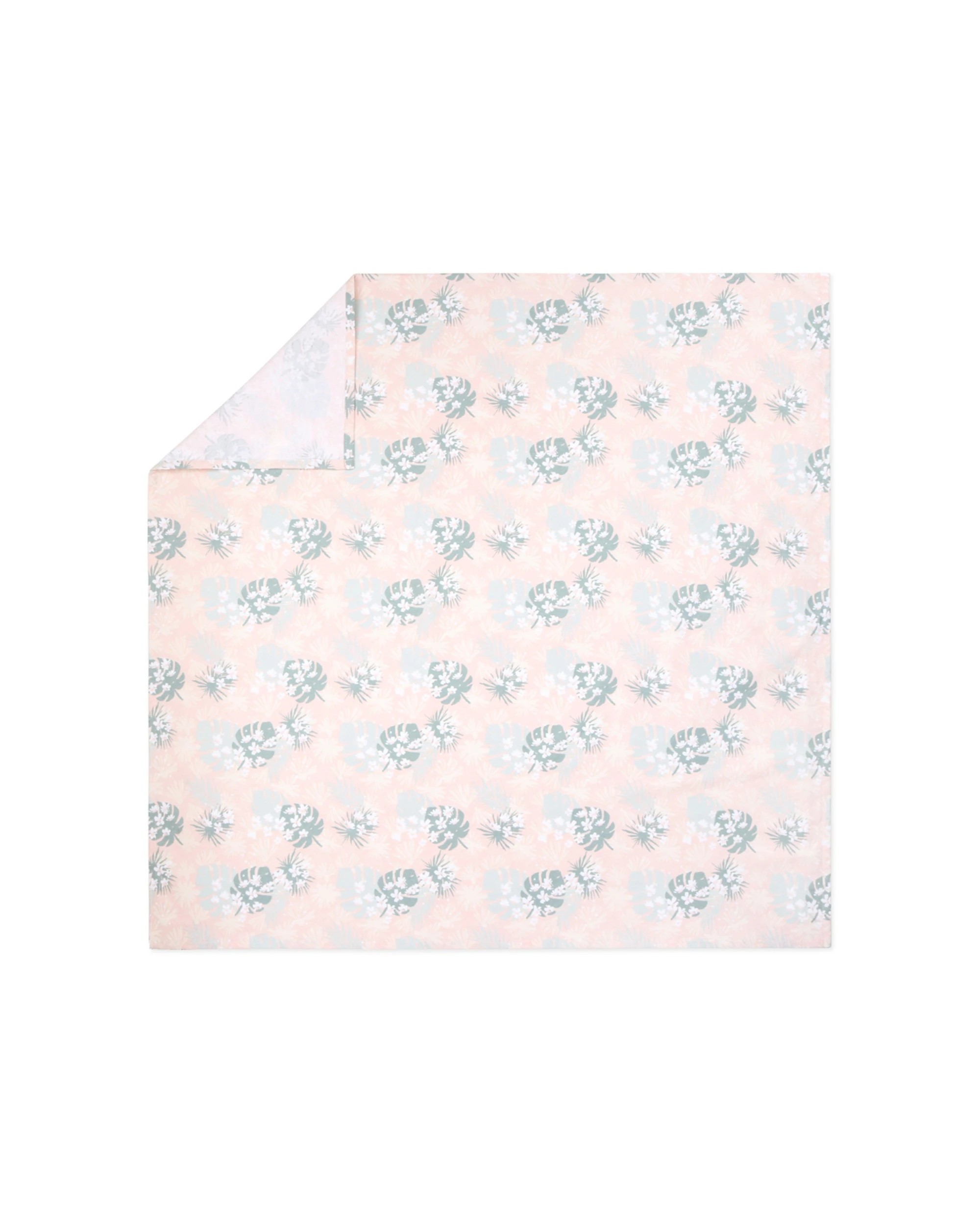 1 Little Haven Baby Infant Brushed Cotton Wrap Botanical Leaf Swaddle Blanket - Multi, 1 of 4