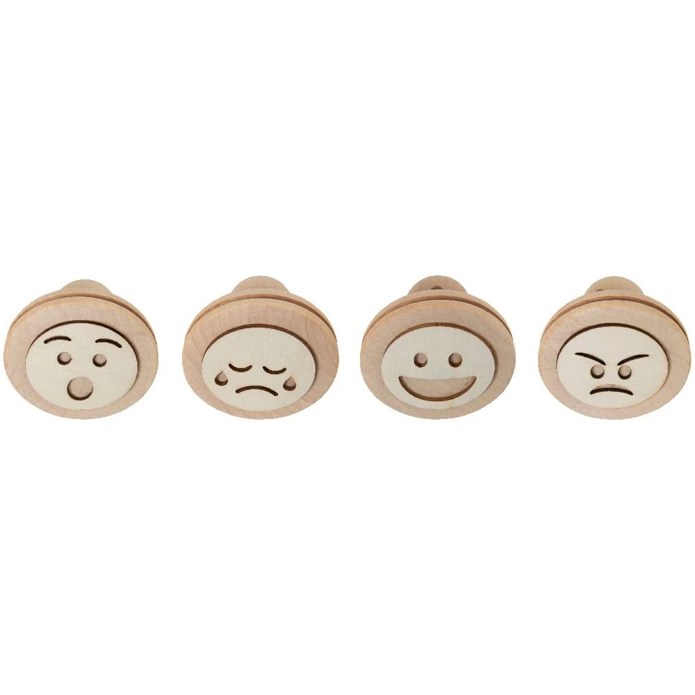 2 Kadink Wooden Dough Stampers 4 Pack, 2 of 3