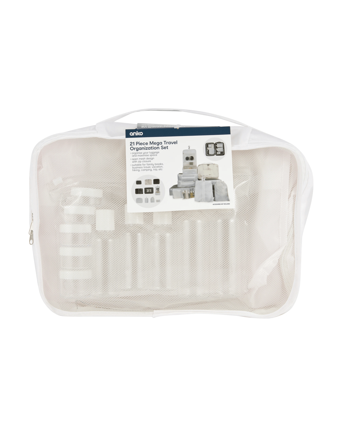 4 21 Piece Mega Travel Organization Set, 4 of 4