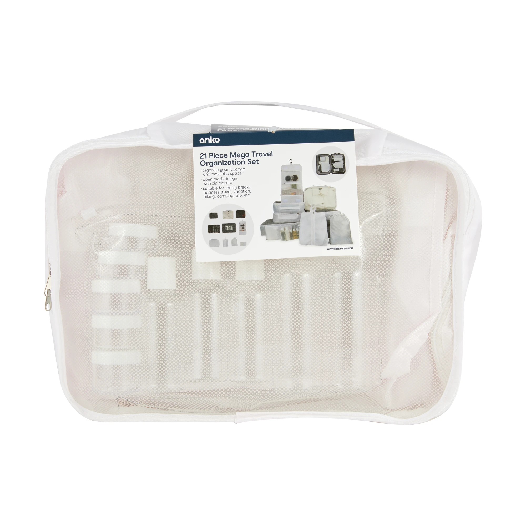 4 21 Piece Mega Travel Organization Set, 4 of 4