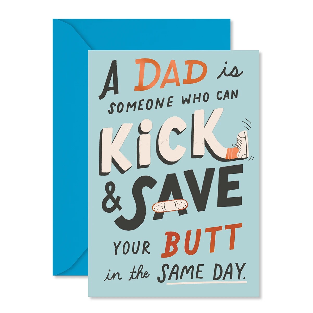 1 Hallmark Father's Day Card - Save Butt, 1 of 3