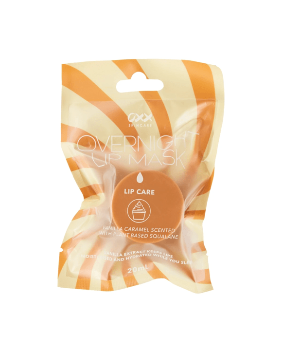 OXX Skincare Lip Care Overnight Lip Mask 20ml - Vanilla and Caramel Scented