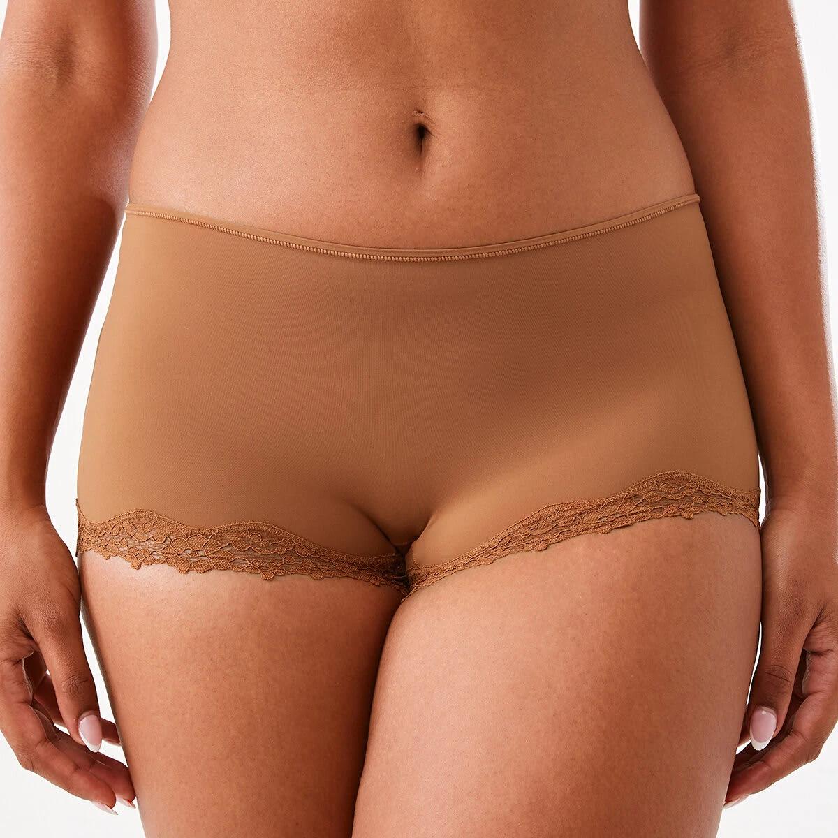 4 3 Pack Super Soft Lace Boyshorts Ba Tr Bb, 4 of 10