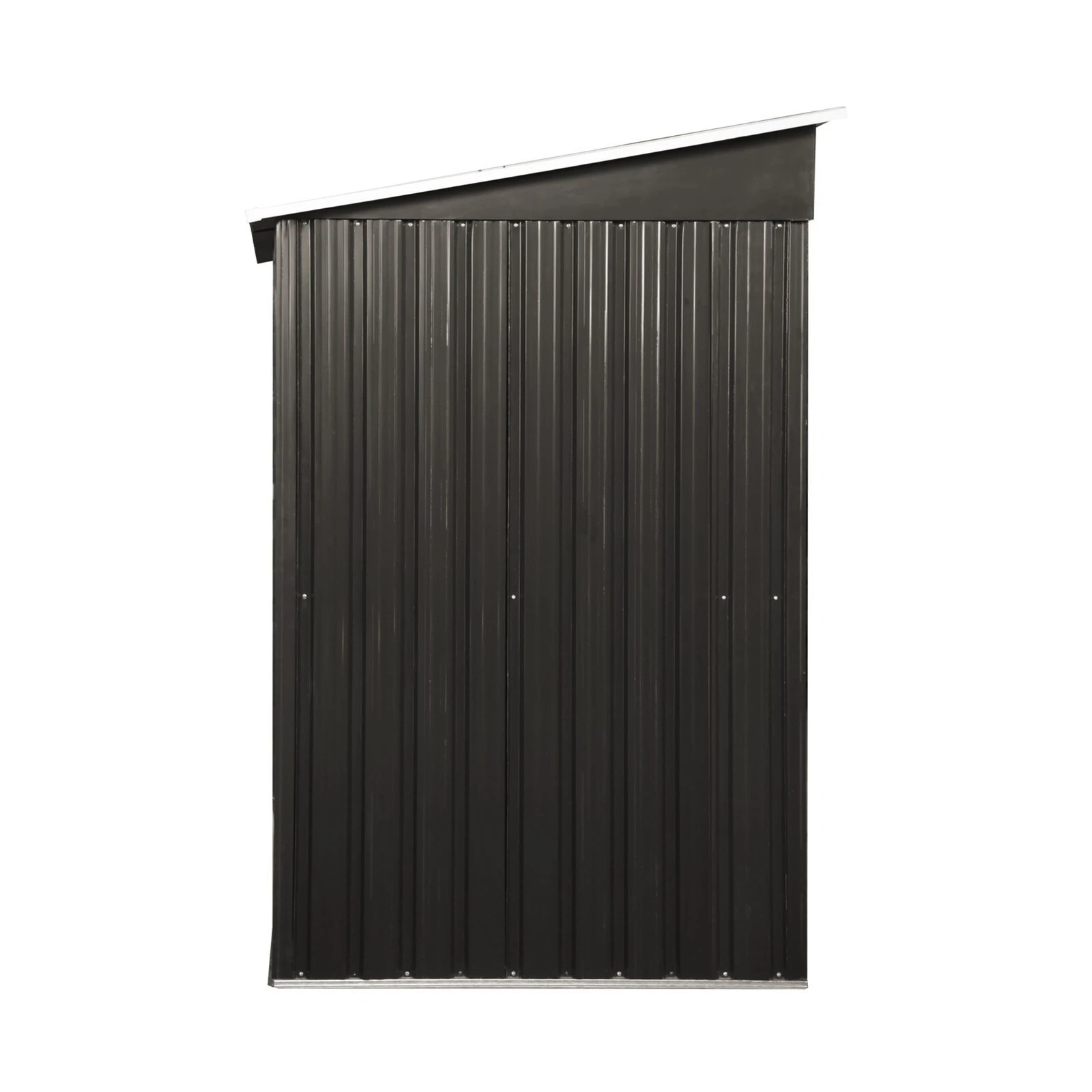 8 Livsip Garden Shed Outdoor Storage Sheds 2.38x1.31M Workshop Cabin Metal House - Grey, 8 of 9