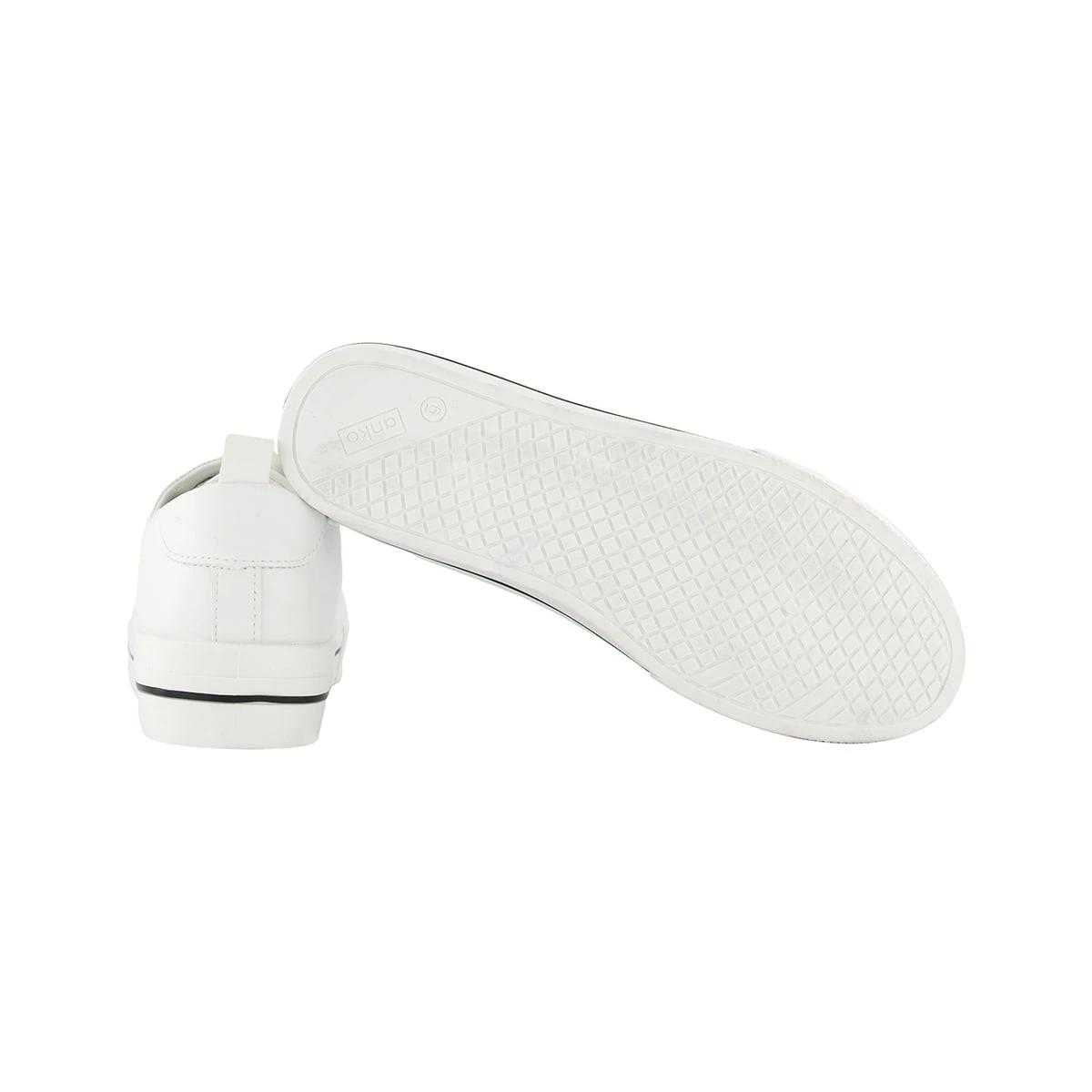 5 Platform Lace Up Sneakers White, 5 of 5