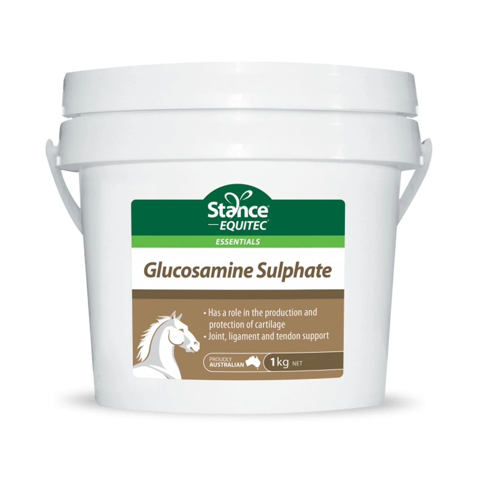 1 Stance Equitec Glucosamine Sulphate Joint Ligament Tendon Support For Horses 1kg, 1 of 1