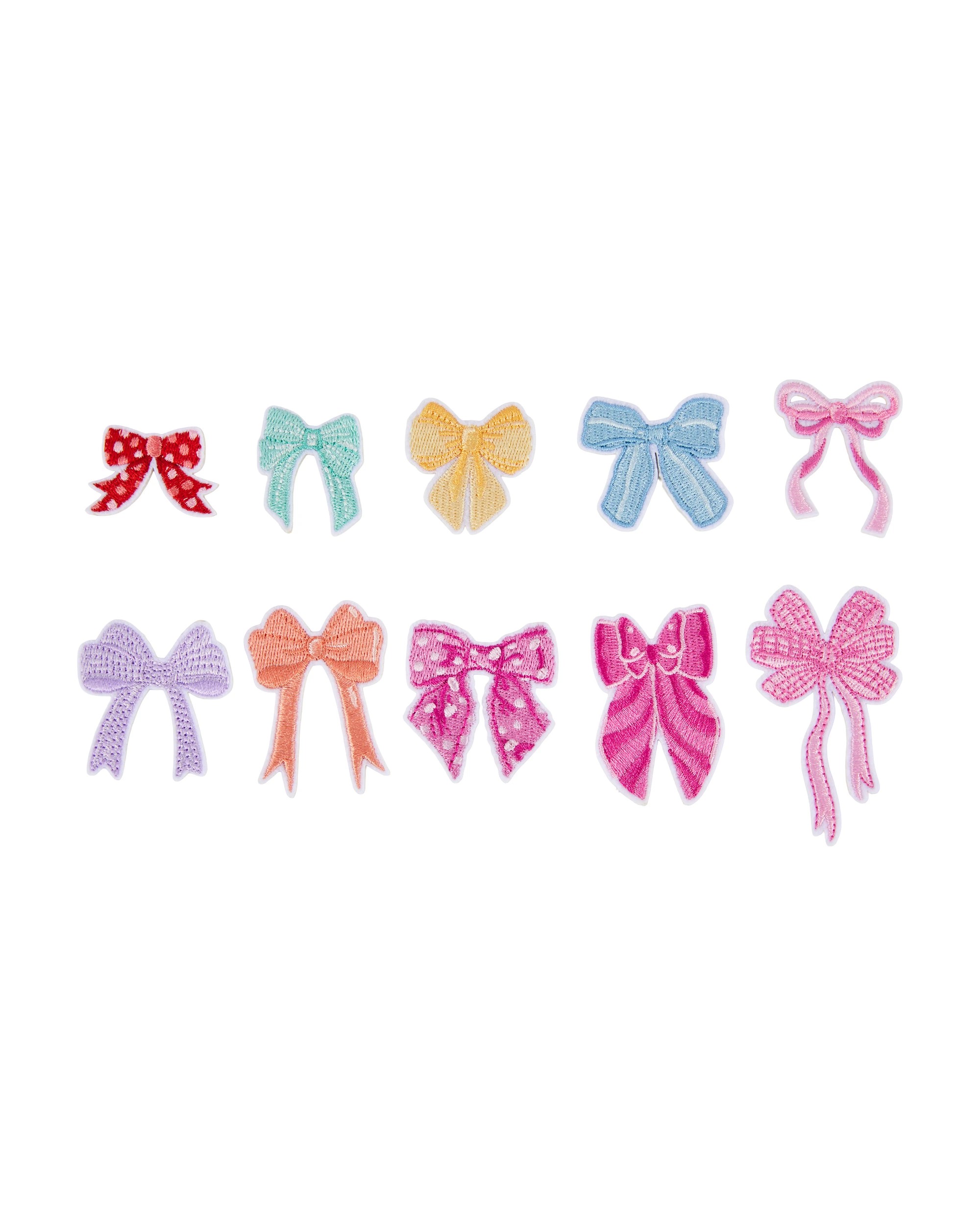 2 Iron-On Patches - Bows, 2 of 3