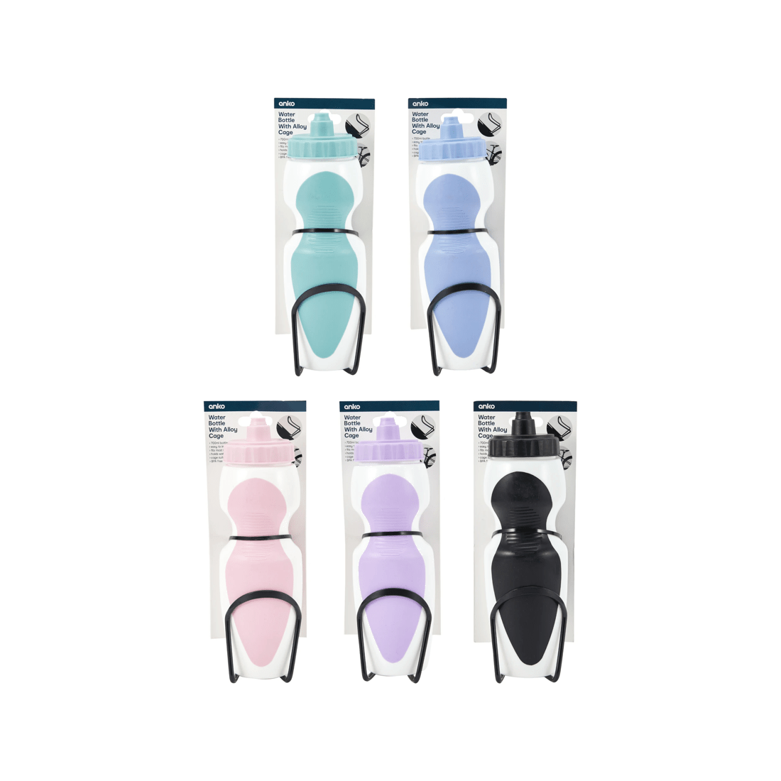 9 Water Bottle with Alloy Cage, 9 of 10