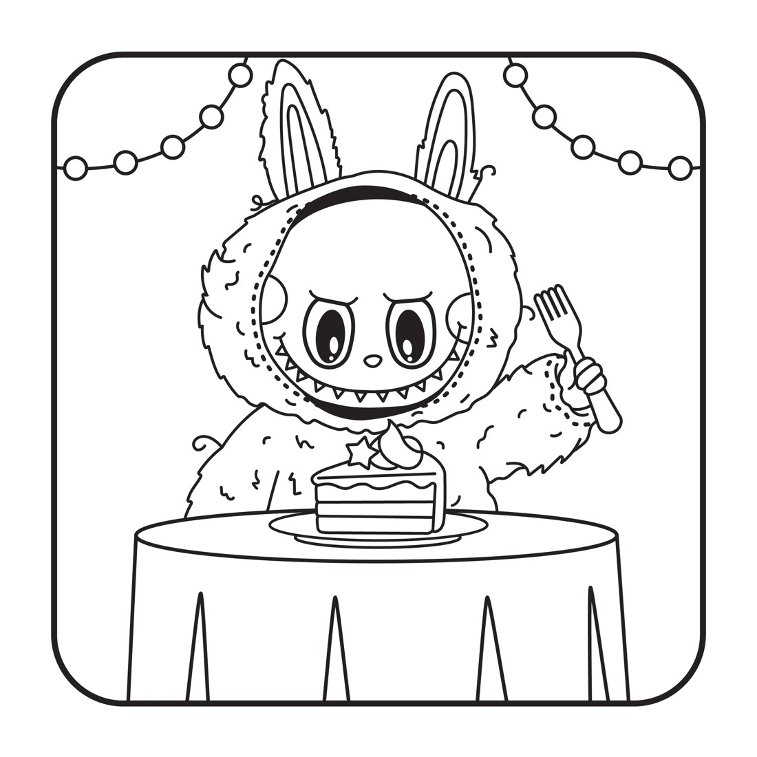 5 Lafufu Cosy Colouring - Book, 5 of 5