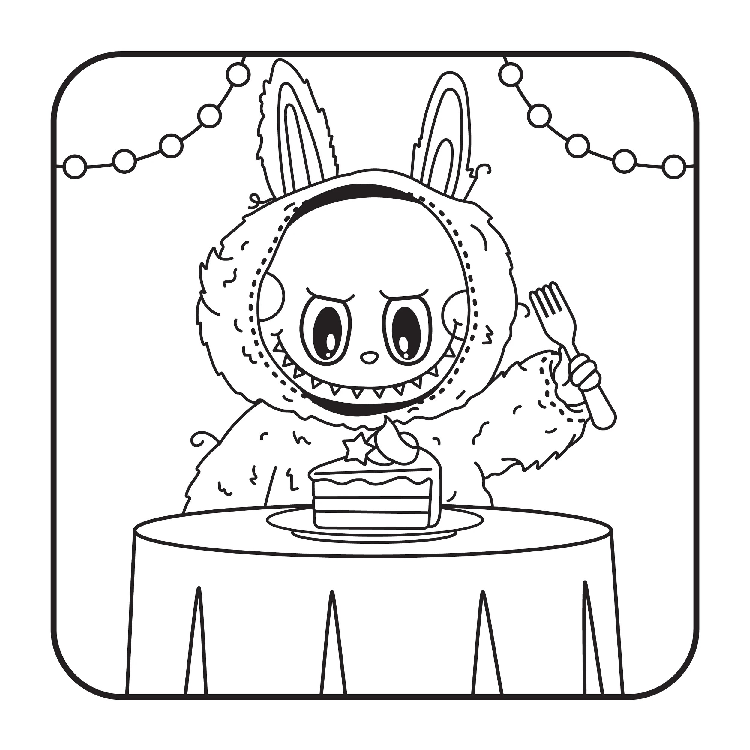 5 Lafufu Cosy Colouring - Book, 5 of 5