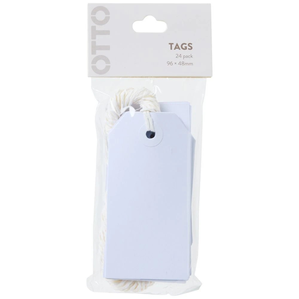 1 Otto Shipping Tag White 24 Pack, 1 of 3