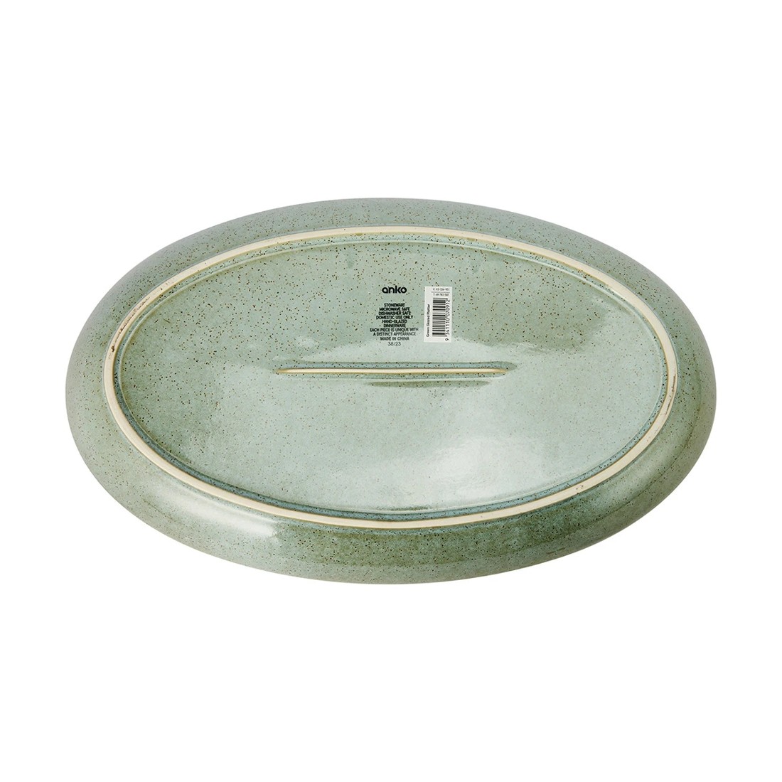 2 Green Glazed Platter, 2 of 5