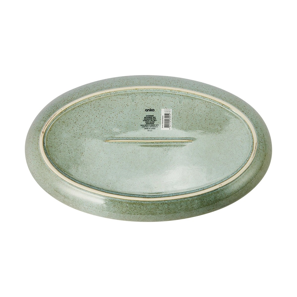 2 Green Glazed Platter, 2 of 5