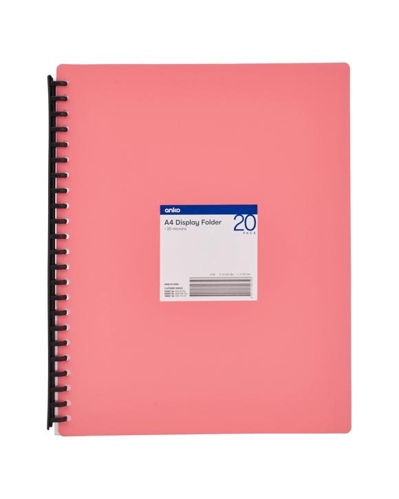 A4 Display Folder - Melon