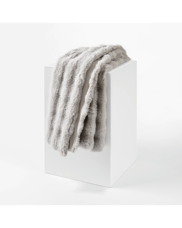 Faux Fur Throw - 