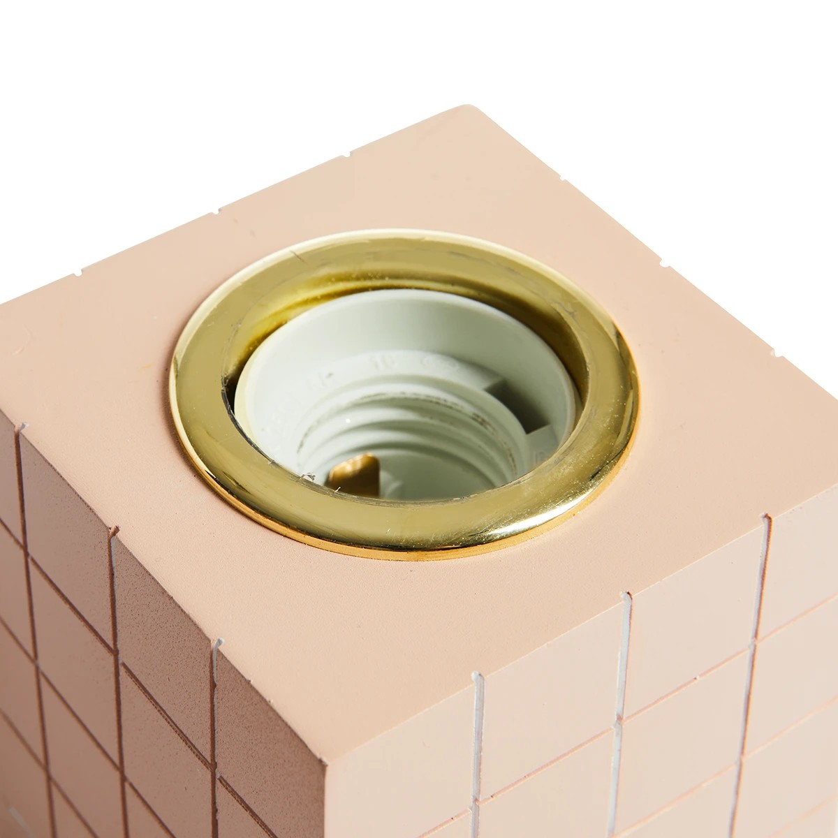 4 Check Tile Lamp Base, 4 of 6