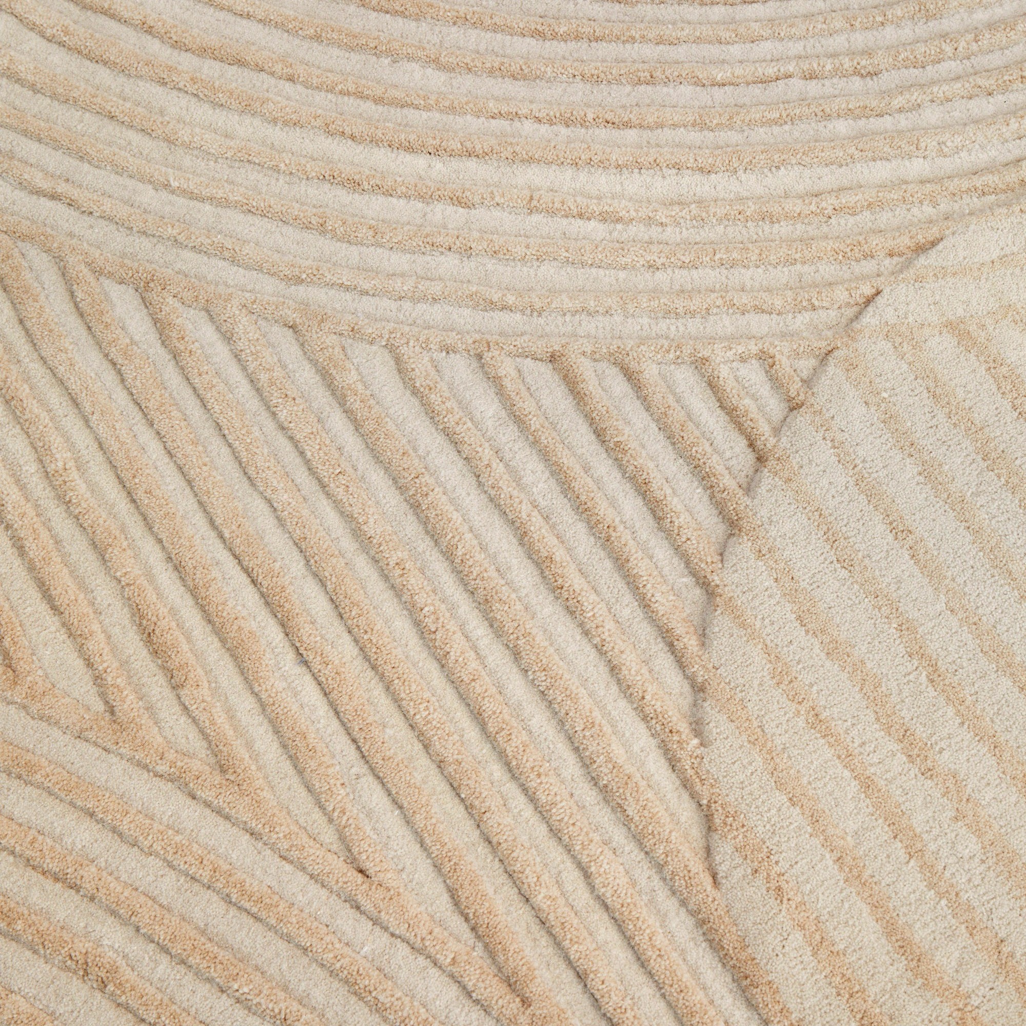 4 Common Ground Rugs Lumina Archie 330x240cm - Extra Large Wool Rug - Beige, 4 of 7