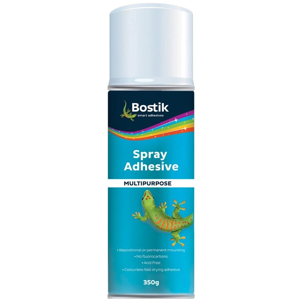 1 Bostik Spray Adhesive 350g, 1 of 1