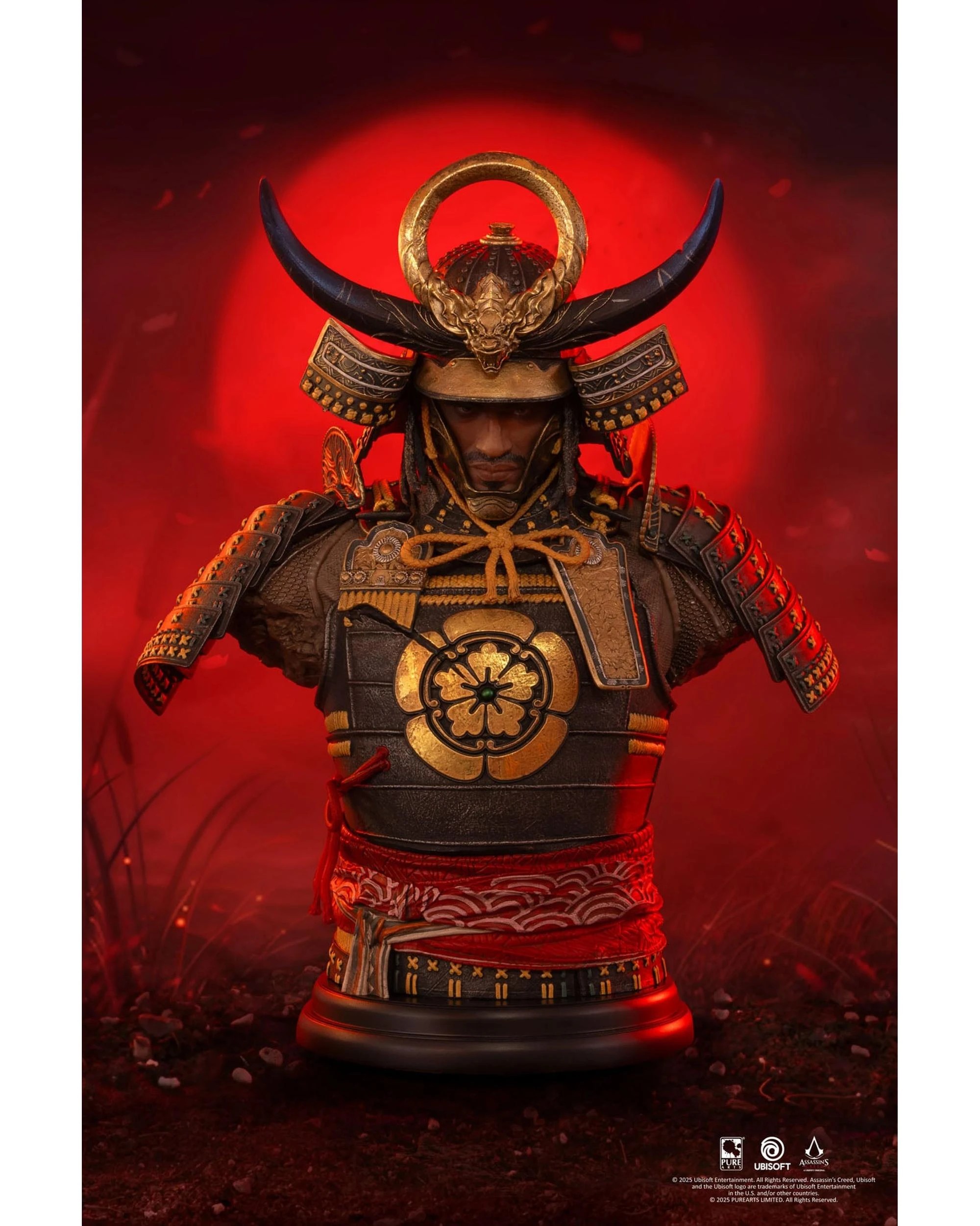 4 Pure Arts Assassin's Creed Shadows Yasuke 1/4 Scale Bust, 4 of 9