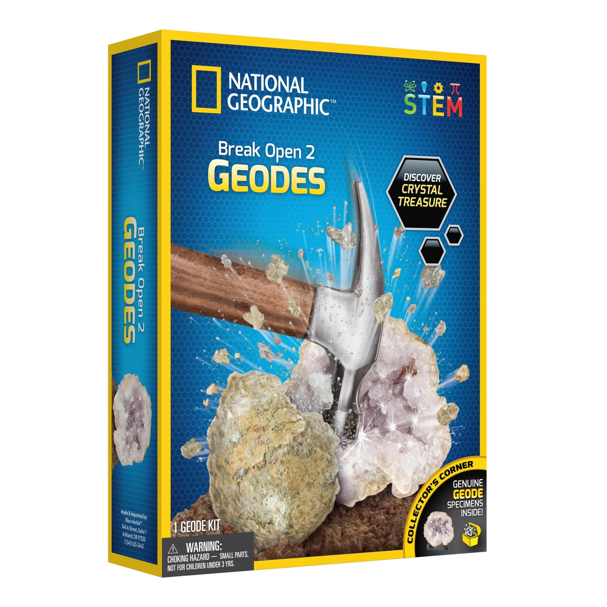 1 National Geographic Break Open 2 Geodes Kit - Multi, 1 of 5