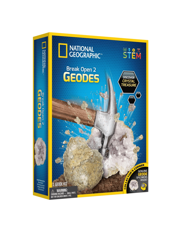 National Geographic Break Open 2 Geodes