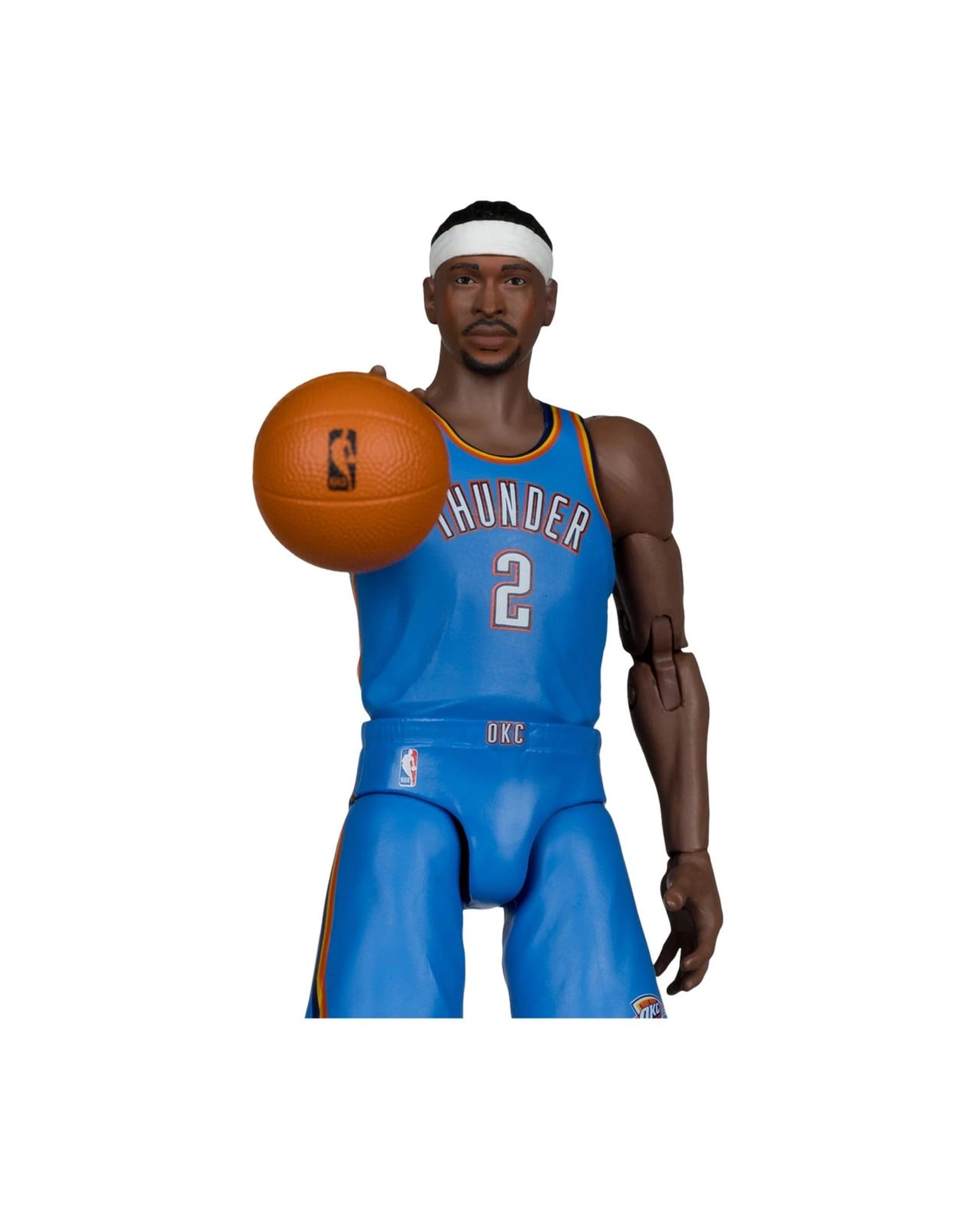 6 McFarlane SportsPicks NBA Oklahoma City Thunder Shai Gilgeous-Alexander 6 inch Articulated Figure, 6 of 8
