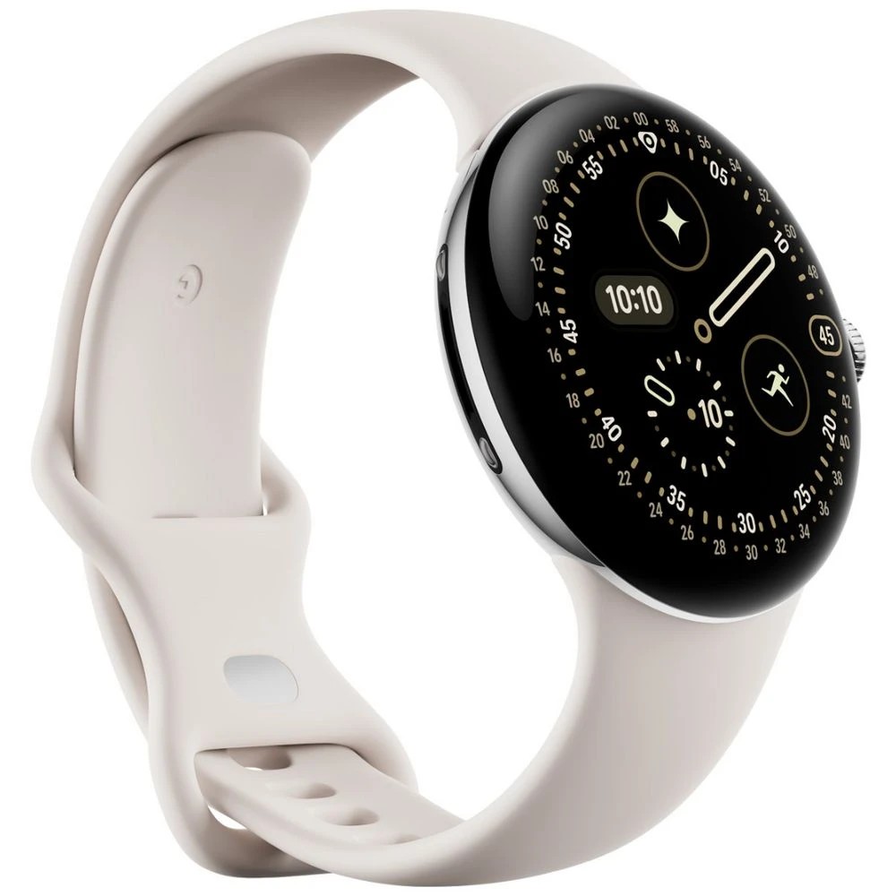 2 Google Pixel Watch 4 45mm WiFi Silver/Porcelain, 2 of 10