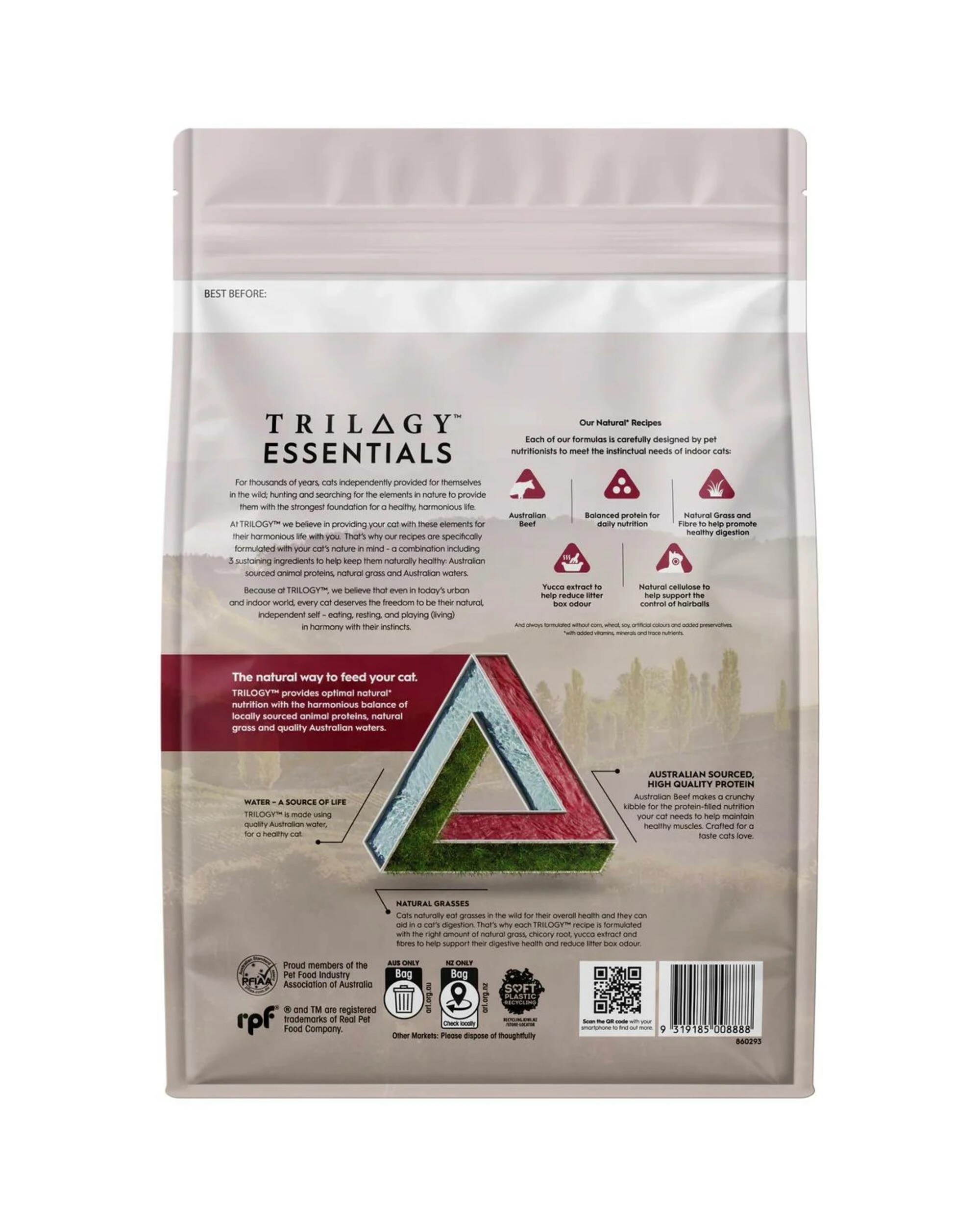 2 Trilogy Adult Cat Beef 5kg, 2 of 2