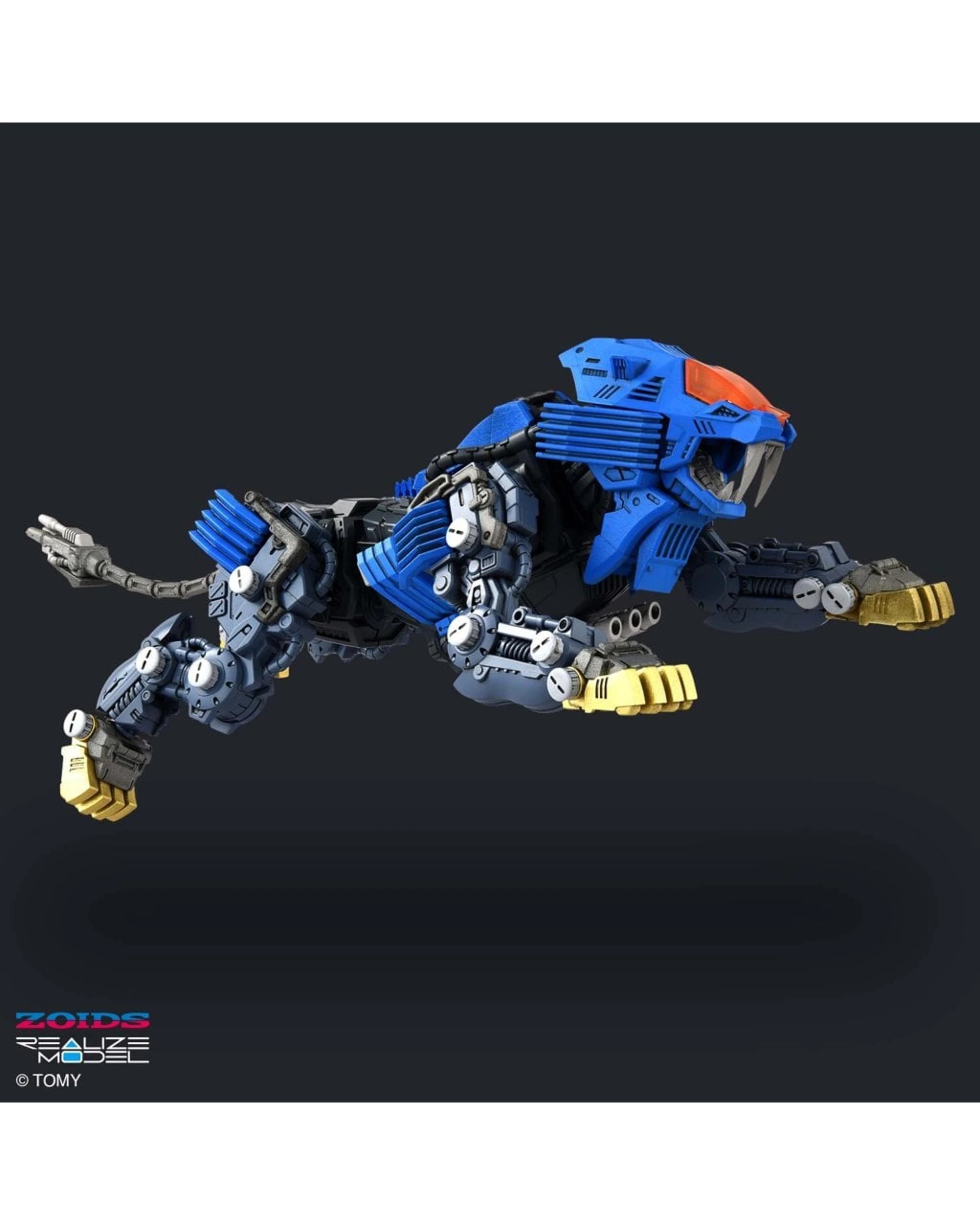 7 Takara Tomy Zoids Realize Model RMZ-013 Shield Liger Bang Special Lion Type 1/100 Scale Model Kit, 7 of 10