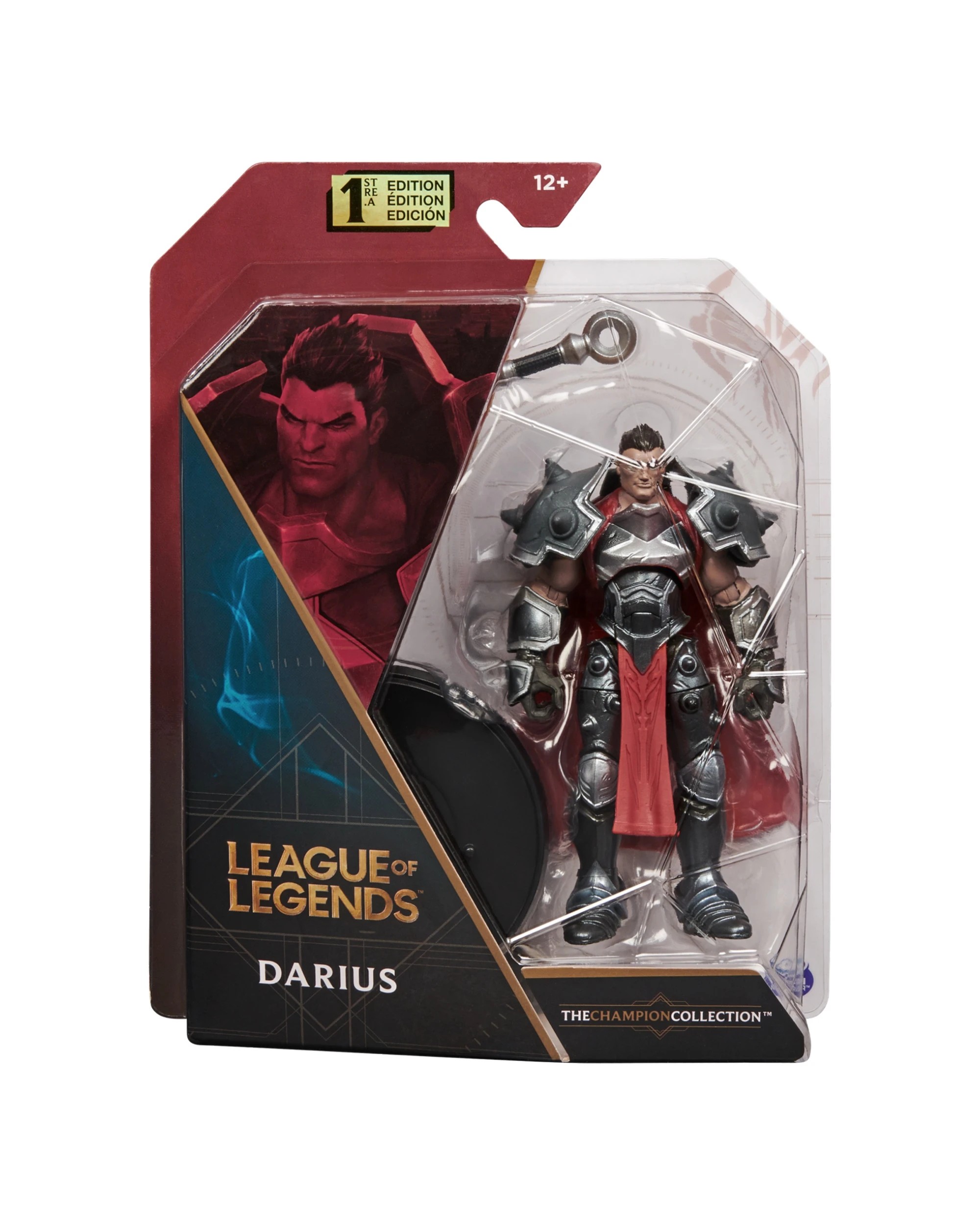3 SPIN MASTER 2PK League Of Legends Darius Figure Darius Action Figure 4 Inch
 - black, 3 of 3