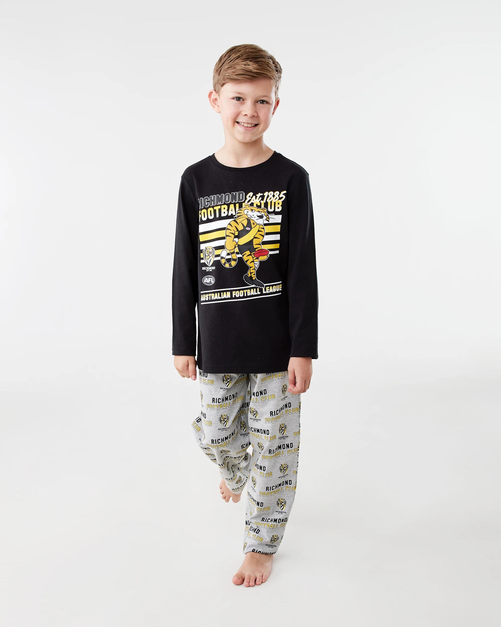 1 Official AFL Kids Pyjama Set Richmond, 1 of 6