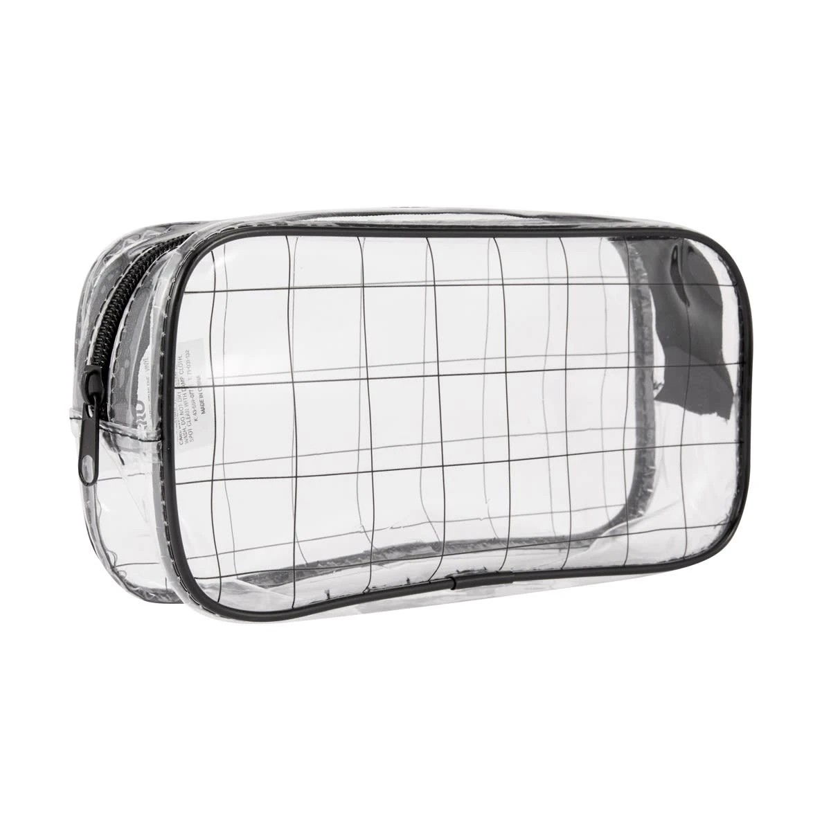 2 Grid Pencil Case - Clear, 2 of 5