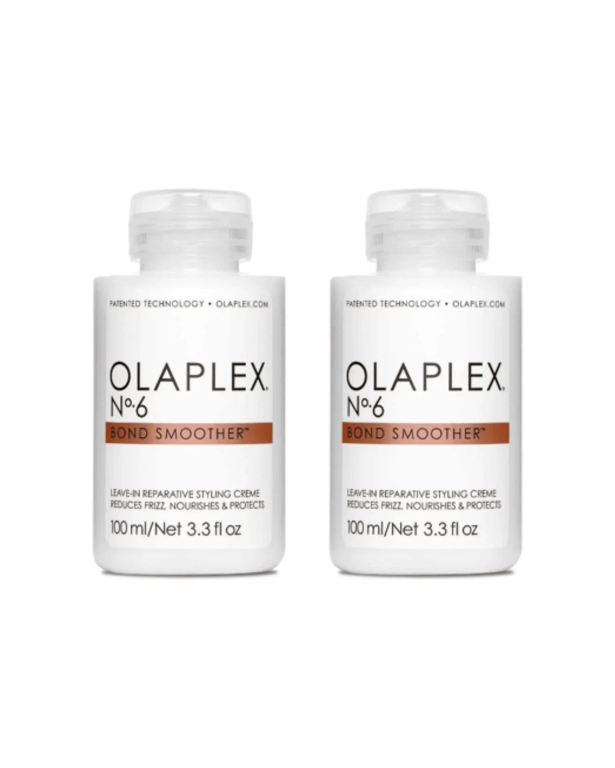 1 Olaplex 2pc No.6 Bond Smoother Set Leave In Frizz Control Cream 100ml - White, 1 of 1